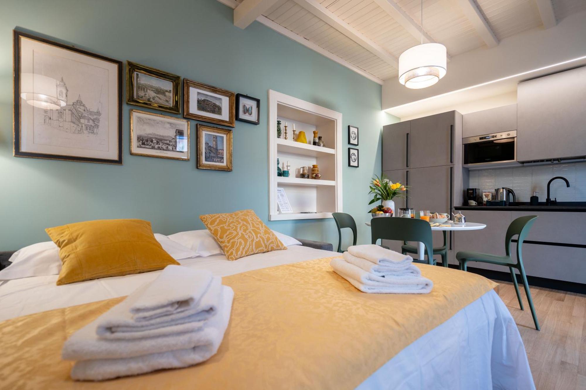 La Farfalla Blu - Boutique Apartment Bergamo Kültér fotó